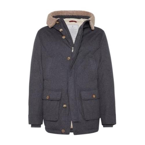 Stijlvolle Herenjas Brunello Cucinelli , Blue , Heren