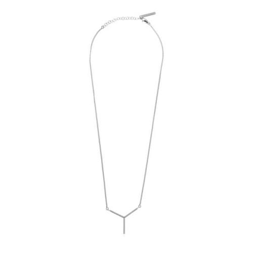 Ketting met hanger Y/Project , Gray , Dames