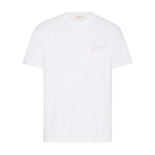 Witte T-shirts en Polos Valentino Garavani , White , Heren