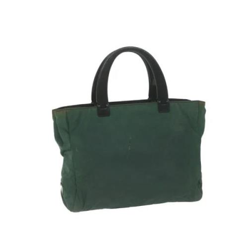 Pre-owned Nylon handbags Prada Vintage , Green , Dames