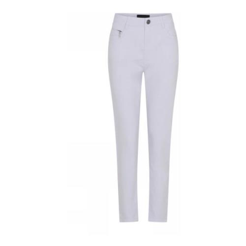 Klassieke Suzanne Broek Wit C.Ro , White , Dames