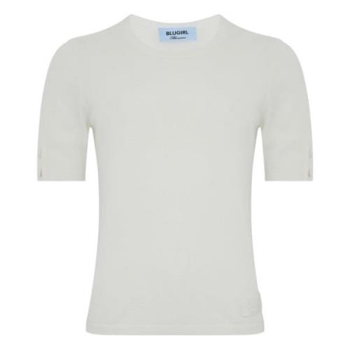 Witte Truien voor Vrouwen Blugirl , White , Dames