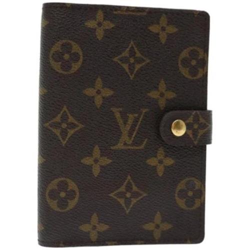 Pre-owned Canvas home-office Louis Vuitton Vintage , Brown , Dames