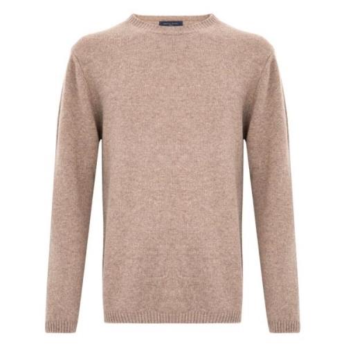 Beige Sweater Collectie Daniele Fiesoli , Beige , Heren