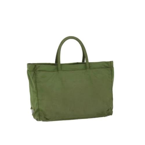 Pre-owned Nylon handbags Prada Vintage , Green , Dames