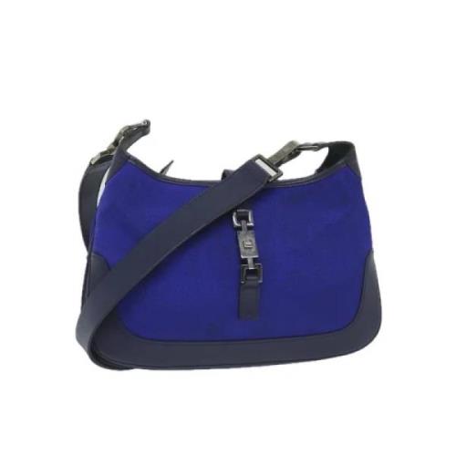 Pre-owned Nylon gucci-bags Gucci Vintage , Blue , Dames