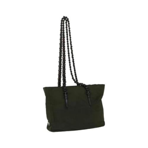 Pre-owned Nylon prada-bags Prada Vintage , Green , Dames