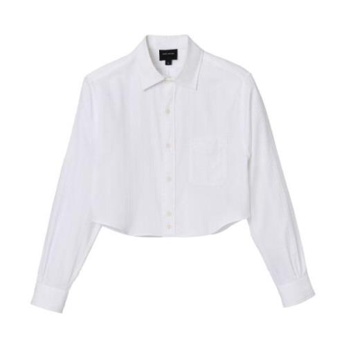 Witte Monogram Jacquard Shirt Marc Jacobs , White , Dames