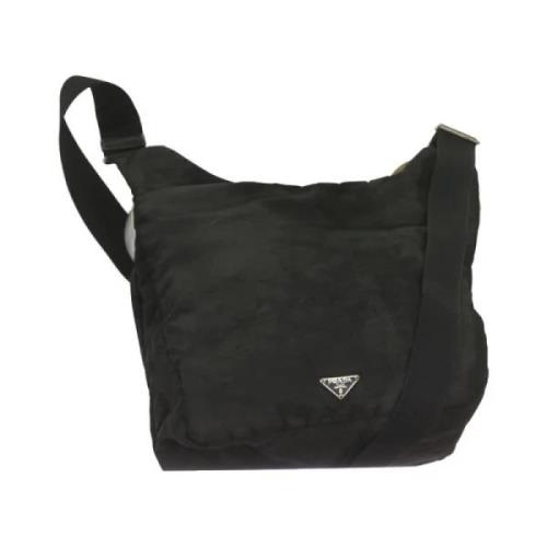 Pre-owned Nylon prada-bags Prada Vintage , Black , Dames