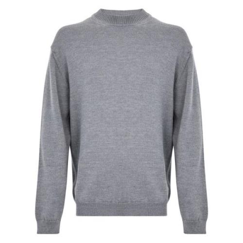 Grijze Sweater Collectie Daniele Fiesoli , Gray , Heren