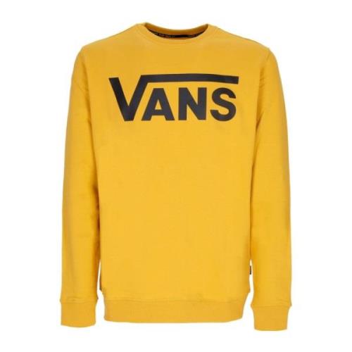 Klassieke Crew II Sweatshirt Gouden Geel Vans , Yellow , Heren