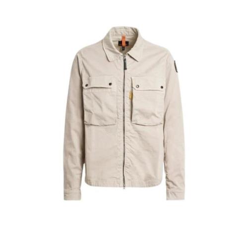 Stijlvol Beige Overshirt Parajumpers , Beige , Heren