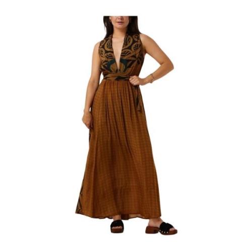 Elegante Jurk Muse Mes Demoiselles , Brown , Dames