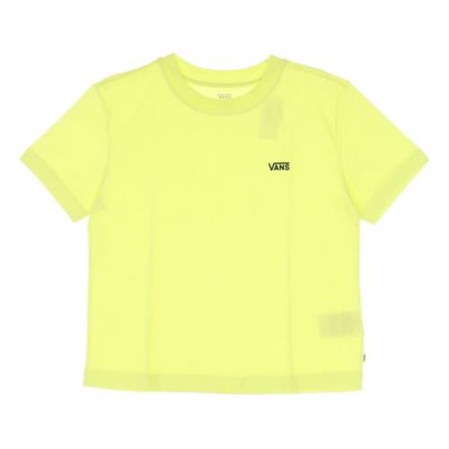 Sunny Lime Boxy T-Shirt Vans , Yellow , Dames