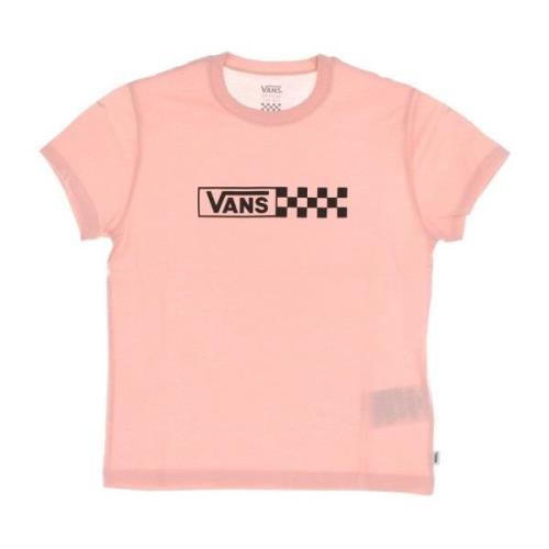 Poederroze Meisjes T-shirt met korte mouwen Vans , Pink , Dames