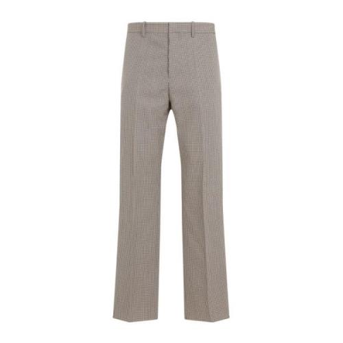 Grijze Wollen Broek Stijlvol Comfortabel Jil Sander , Gray , Heren