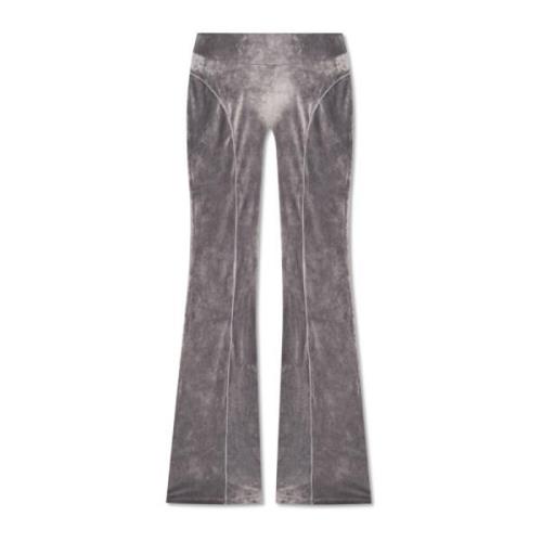 Velours Broek Misbhv , Gray , Dames