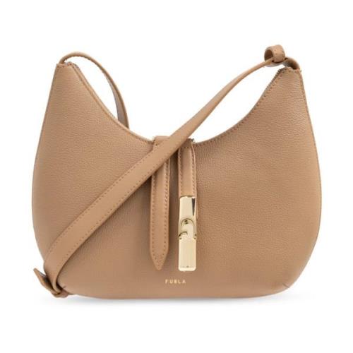 Schoudertas Goccia Klein Furla , Beige , Dames