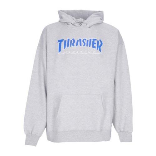 Licht Staalblauwe Hoodie Sweatshirt Thrasher , Gray , Unisex