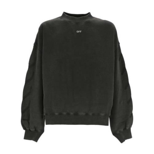 Stijlvolle Sweatshirt voor Mannen Off White , Gray , Heren