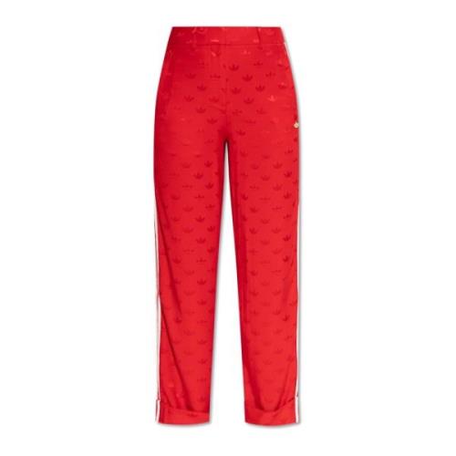 Monogram Broek Adidas Originals , Red , Dames