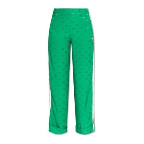 Monogram Broek Adidas Originals , Green , Dames