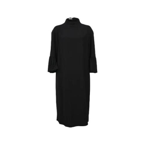 Pre-owned Polyester dresses Dries van Noten Pre-owned , Black , Dames