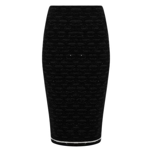 Zwarte Rok - Stijlvol en Elegant D.Exterior , Black , Dames