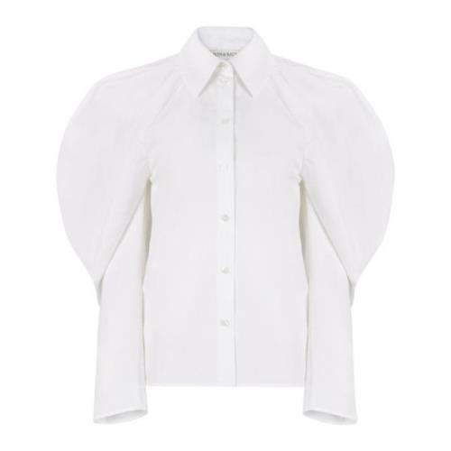 Witte Haltertop met Strikdetail Nina Ricci , White , Dames