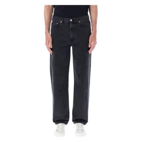 Zwarte Denim Martin Jeans A.p.c. , Black , Heren