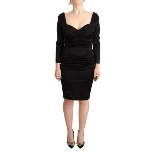 Elegant Zwart Sweetheart Etuikleid Jurk Roberto Cavalli , Black , Dame...