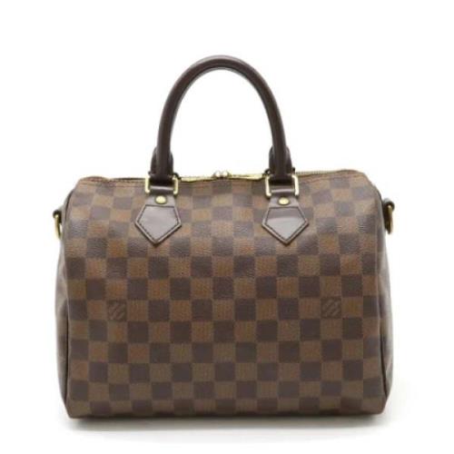 Pre-owned Plastic handbags Louis Vuitton Vintage , Brown , Dames