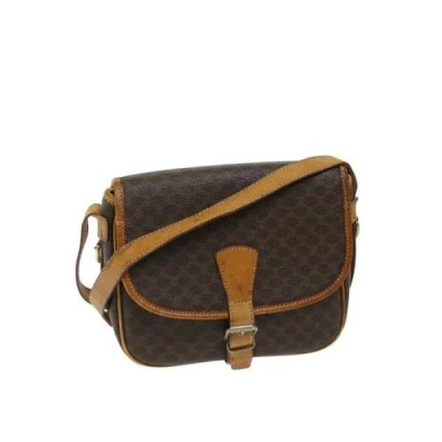 Pre-owned Leather celine-bags Celine Vintage , Brown , Dames