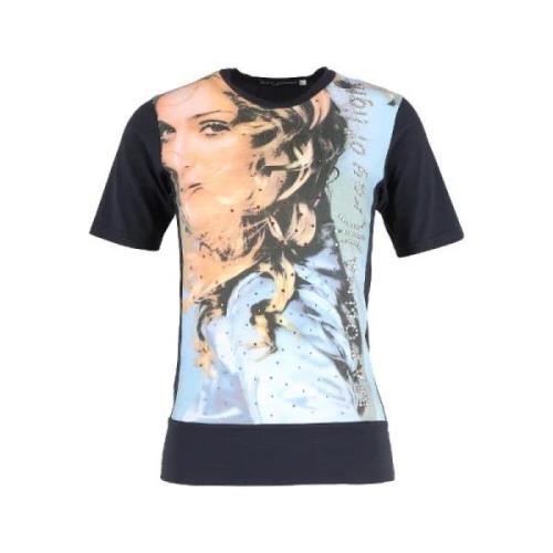 Pre-owned T-shirt Dolce & Gabbana Pre-owned , Black , Dames