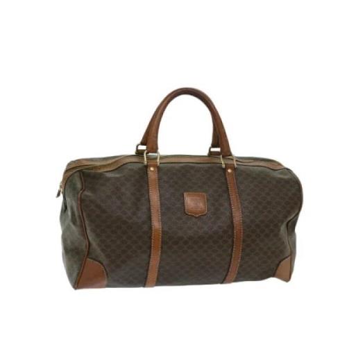 Pre-owned Canvas celine-bags Celine Vintage , Brown , Dames