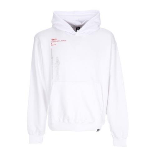 Miyamoto Musashi Lichtgewicht Hoodie Wit Dolly Noire , White , Heren