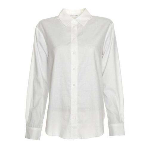 Elegante Lange Mouw Blouse Samsøe Samsøe , White , Dames