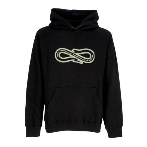 Zwarte Baseball Hoodie Lichtgewicht Sweatshirt Propaganda , Black , He...