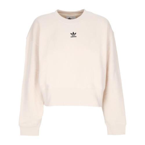 Essentials Crewneck Sweatshirt Wonder White Adidas , Beige , Dames