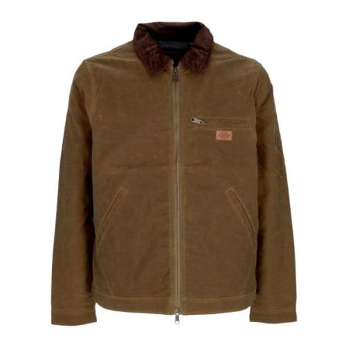 Gewaxte Werkjas Dickies , Brown , Heren