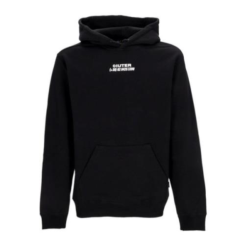 Zwarte Paarden Hoodie Mannen Sweatshirt Iuter , Black , Heren