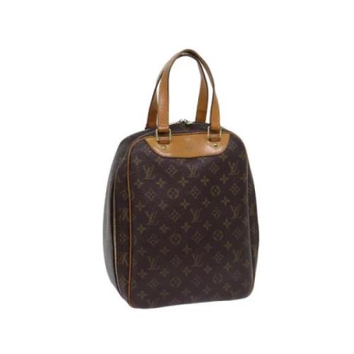 Pre-owned Canvas handbags Louis Vuitton Vintage , Brown , Dames