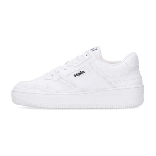 Eco Druif Lage Sneaker MoEa , White , Heren