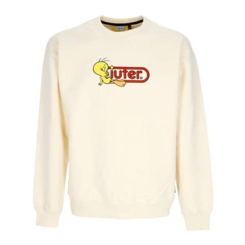 Schattige Lichtgewicht Crewneck Sweatshirt Looney Tunes Iuter , Beige ...