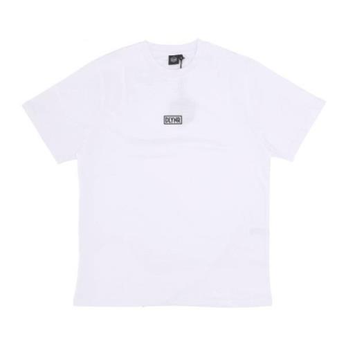 3D Box Logo Wit T-shirt Dolly Noire , White , Heren