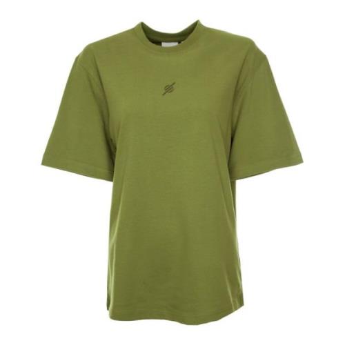 Groene Cardamom T-shirt Oversized Fit Daily Paper , Green , Dames