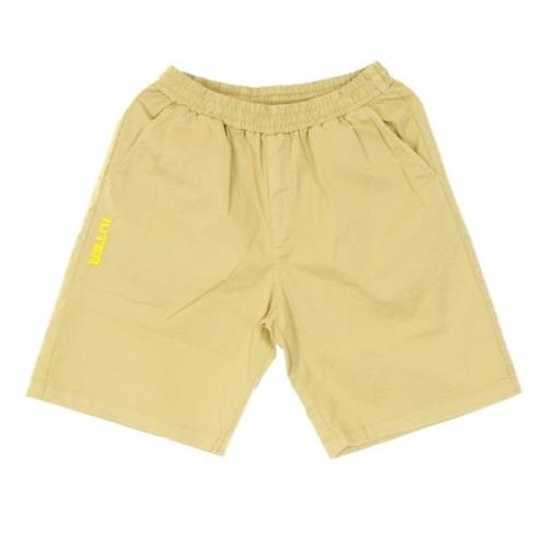 Beige Jogger Shorts Lichtgewicht Regular Fit Iuter , Beige , Heren