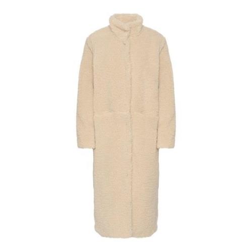 Feliciasz Teddy Coat Jas Saint Tropez , Beige , Dames