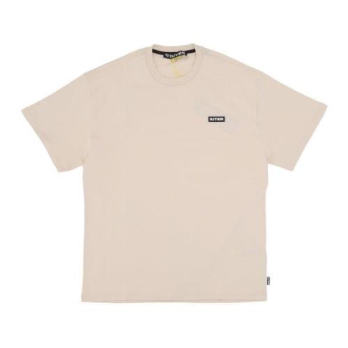 Heren Familie Tee Crème T-Shirt Iuter , Beige , Heren