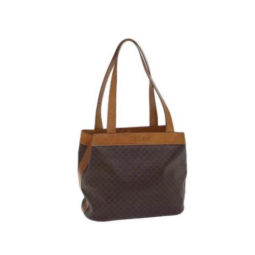 Pre-owned Leather celine-bags Celine Vintage , Brown , Dames